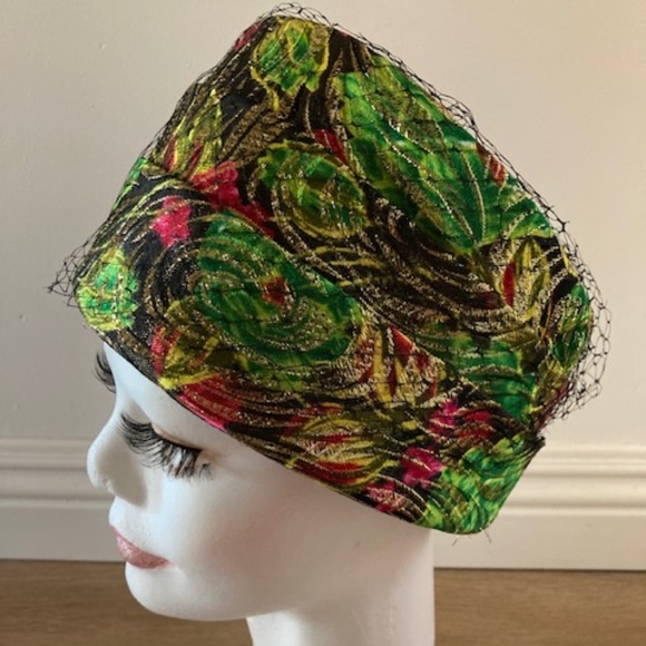 1960\'s  Brocade Hat main image 3